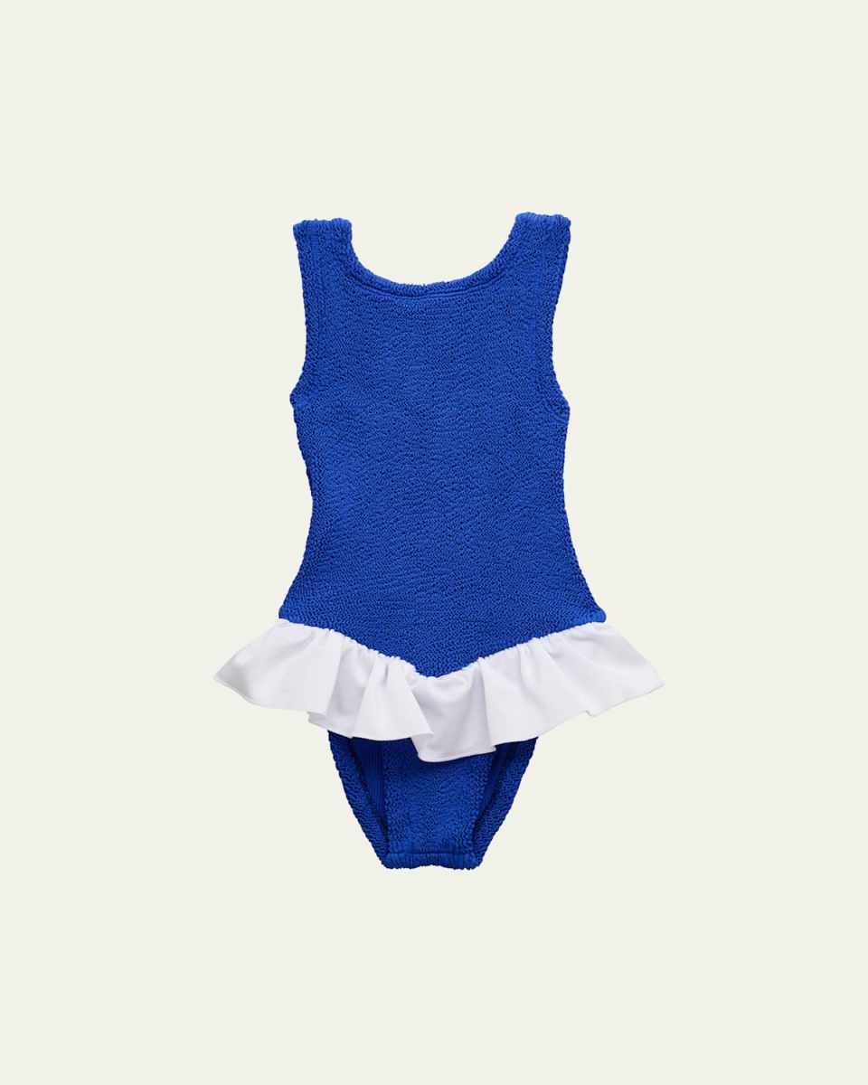 Girl's Denise Crinkle One-Piece Swimsuit